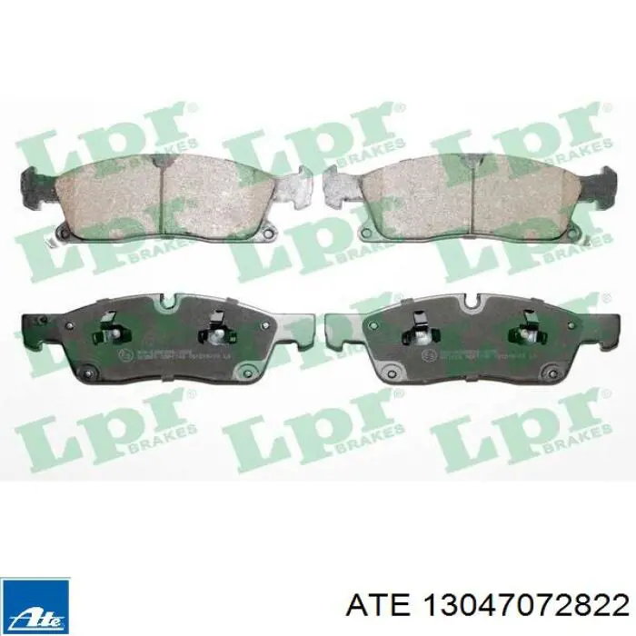Колодки ATE 13047072822 цена, от 102.78 USD