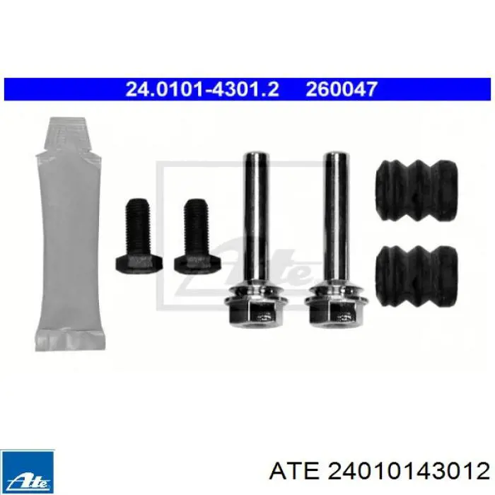 24010143012 ATE ремкомплект суппорта тормозного переднего