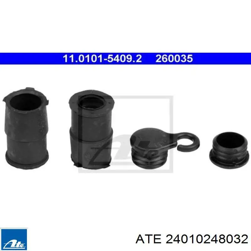 Направляющая суппорта переднего нижняя ATE 24010248032 цена, от 5.61 USD