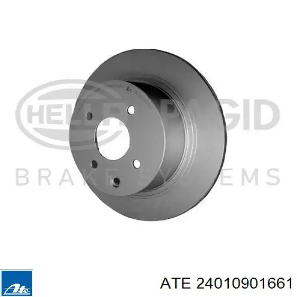 Задний тормозной диск ATE 24010901661 цена, от 42.79 USD