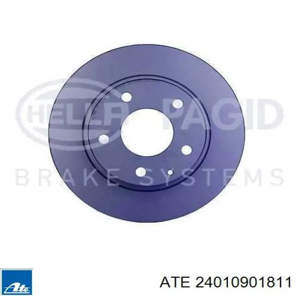 Задний тормозной диск ATE 24010901811 цена, от 56.65 USD