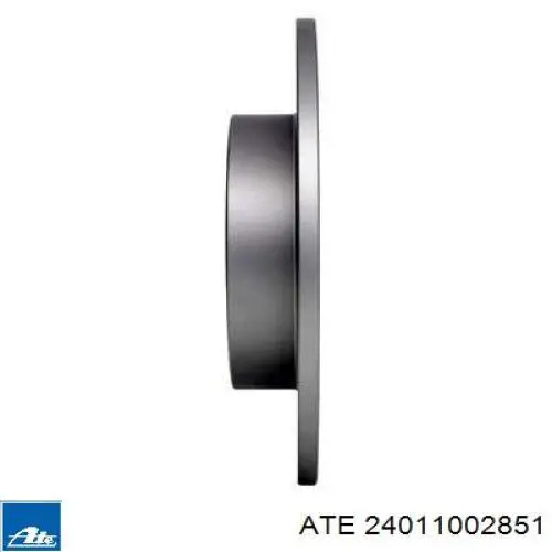 Задний тормозной диск ATE 24011002851 цена, от 31.66 USD