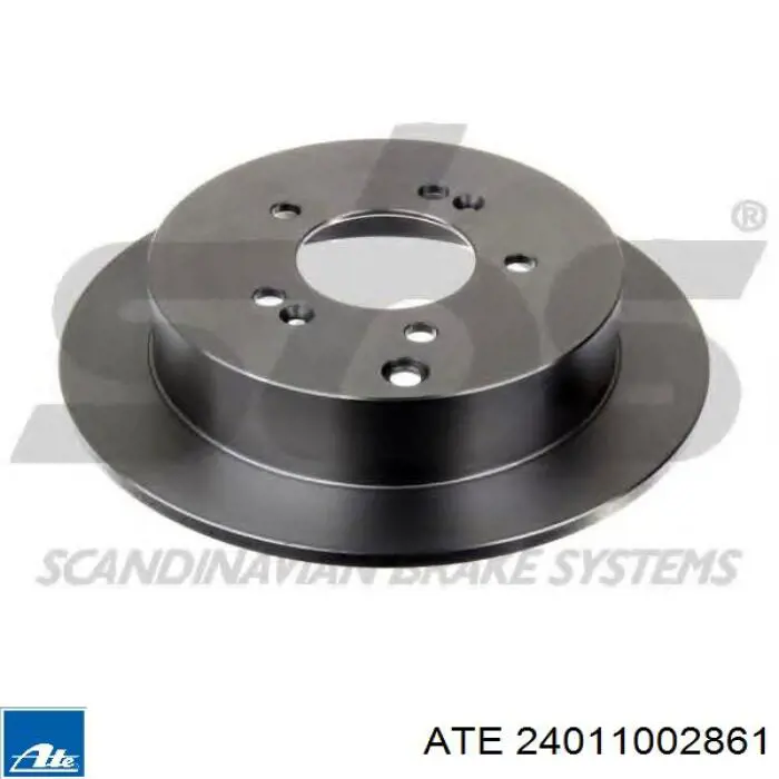 Задний тормозной диск ATE 24011002861 цена, от 45.56 USD