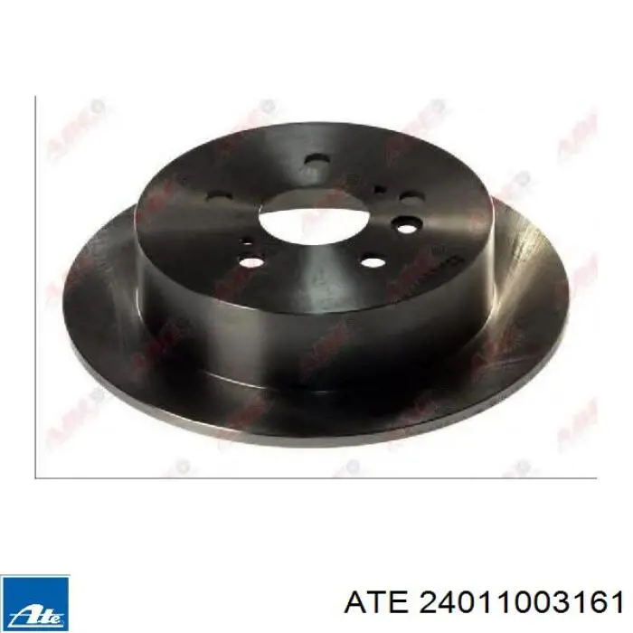 Задний тормозной диск ATE 24011003161 цена, от 58.95 USD