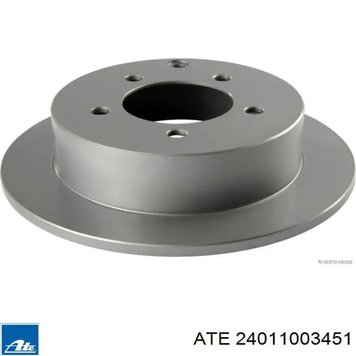 Задний тормозной диск ATE 24011003451 цена, от 36.43 USD