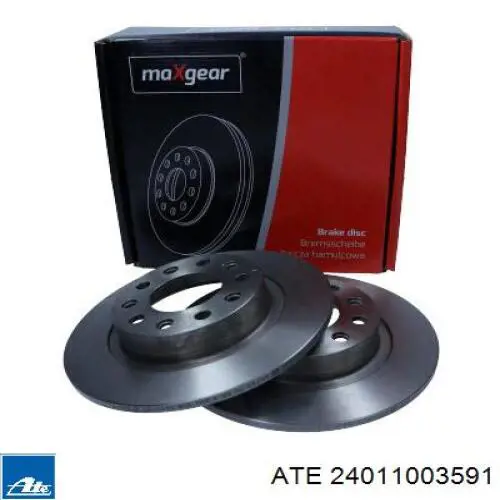 Задний тормозной диск ATE 24011003591 цена, от 60.65 USD