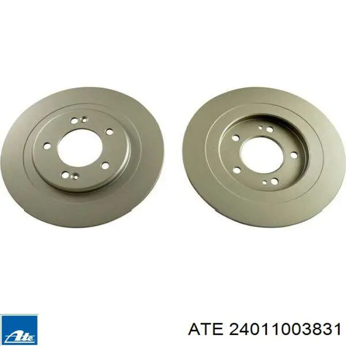 Задний тормозной диск ATE 24011003831 цена, от 41.79 USD