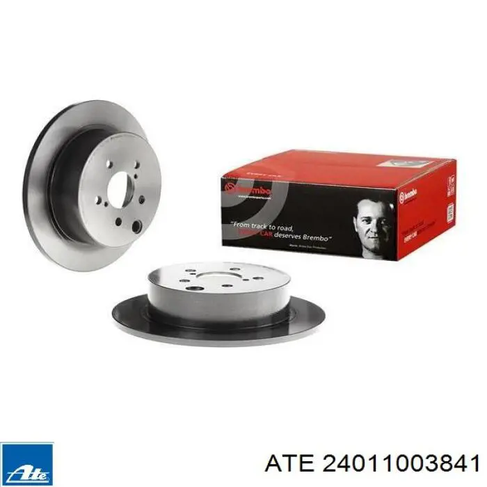 Задний тормозной диск ATE 24011003841 цена, от 47.91 USD