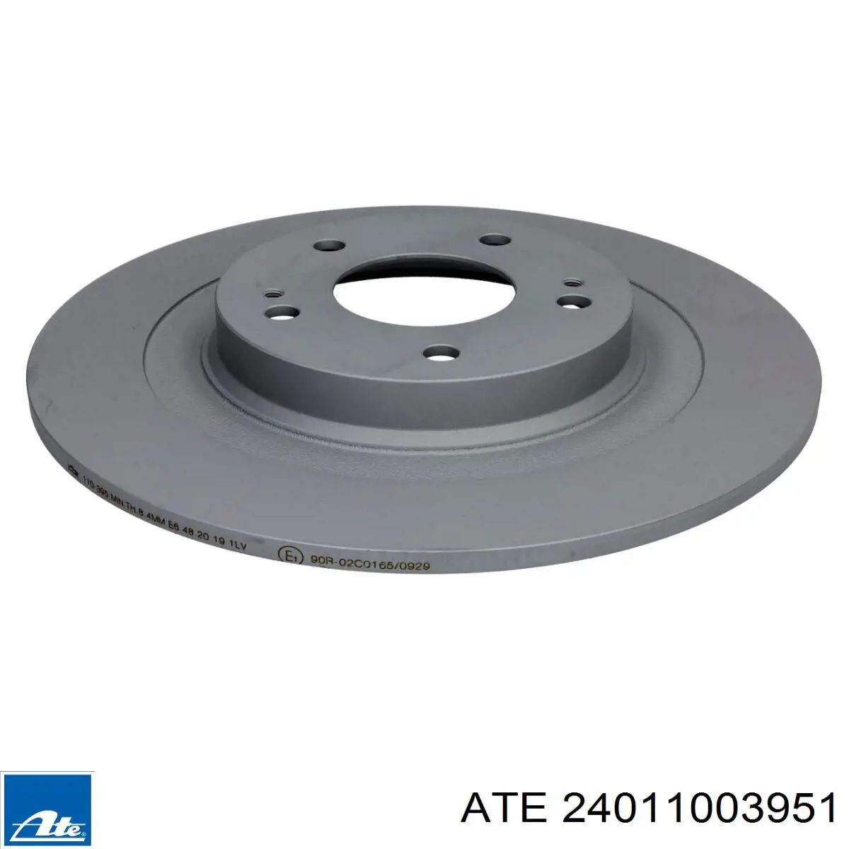 Задний тормозной диск ATE 24011003951 цена, от 58.64 USD