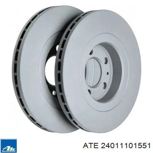 Задний тормозной диск ATE 24011101551 цена, от 33.84 USD