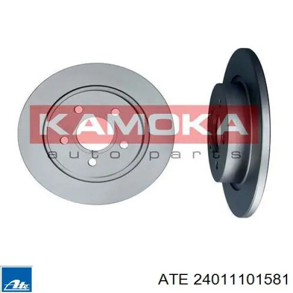Купить 24011101581 ATE Диск тормозной задний