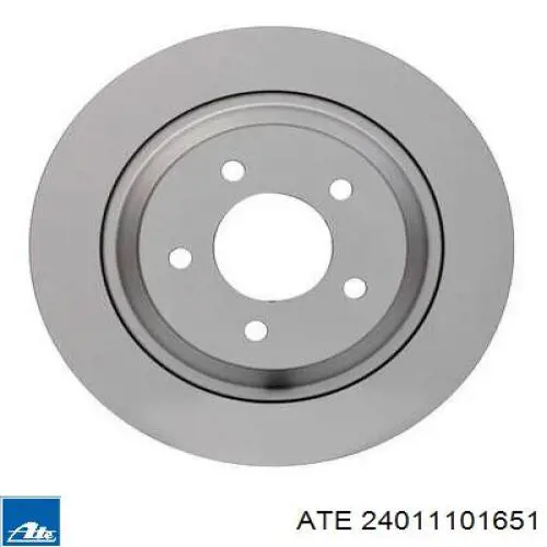 Задний тормозной диск ATE 24011101651 цена, от 31.92 USD