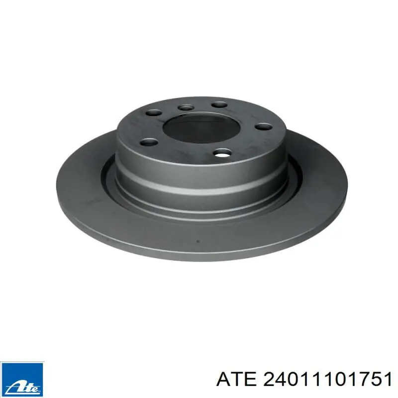 Задний тормозной диск ATE 24011101751 цена, от 43.74 USD