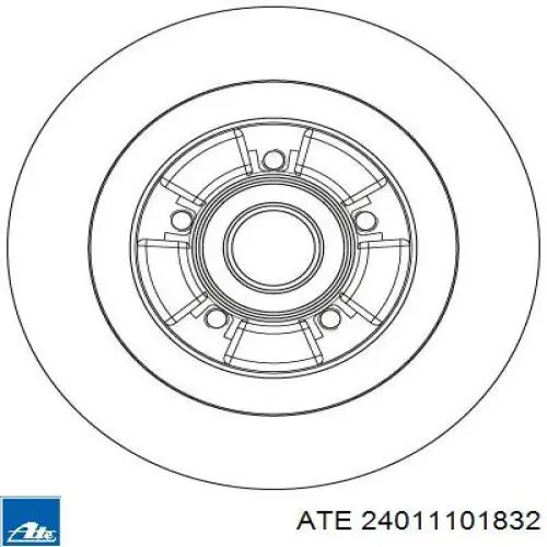 Тормозные диски KWD023D Dayco