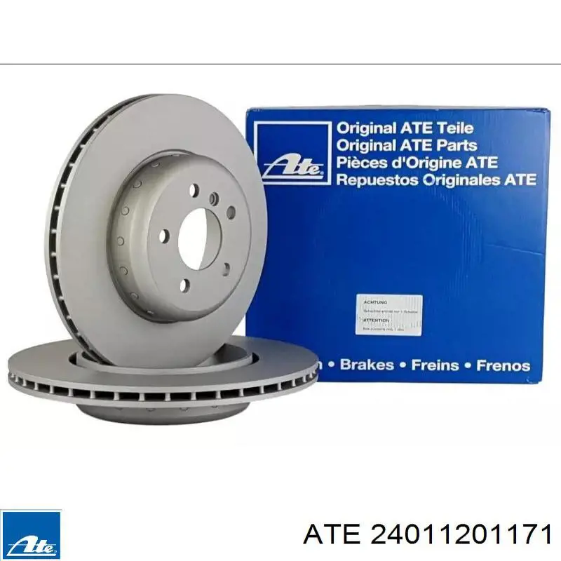 24.0112-0117.1 ATE диск тормозной передний