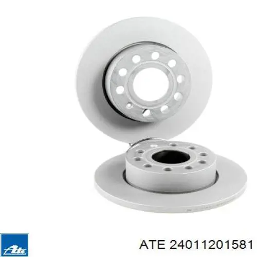 Задний тормозной диск ATE 24011201581 цена, от 44.68 USD