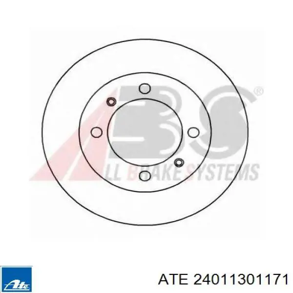 Тормоз дисковый передний ATE 24011301171 цена, от 4.97 USD