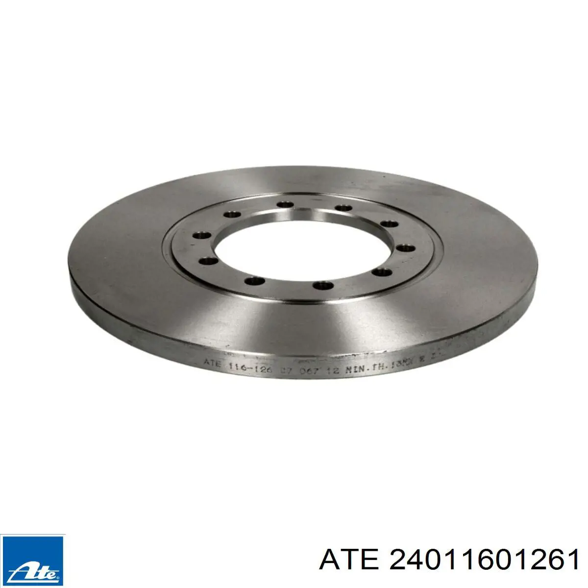 24.0116-0126.1 ATE диск тормозной задний