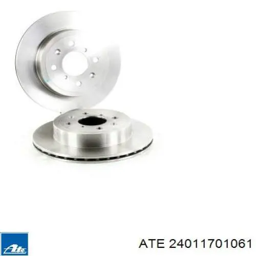 Передний тормозной диск ATE 24011701061