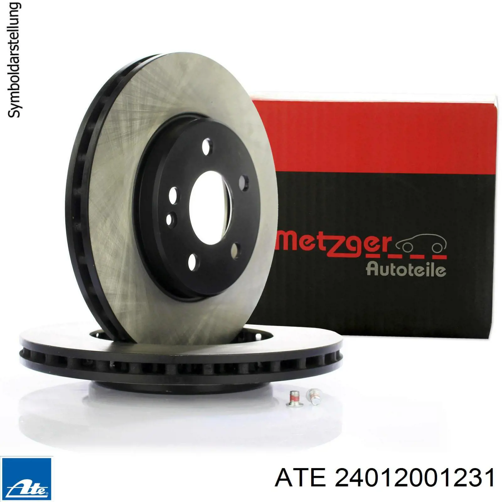 Тормоз дисковый передний ATE 24012001231 цена, от 31.20 USD