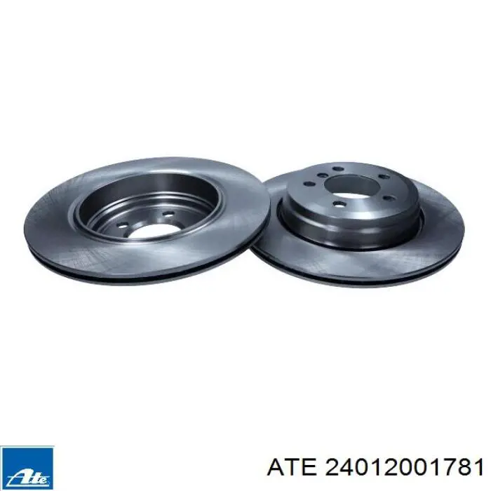 Задний тормозной диск ATE 24012001781 цена, от 48.85 USD