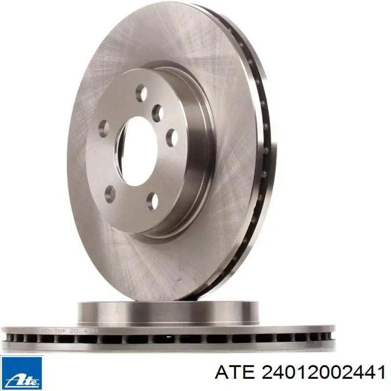Задний тормозной диск ATE 24012002441 цена, от 67.25 USD