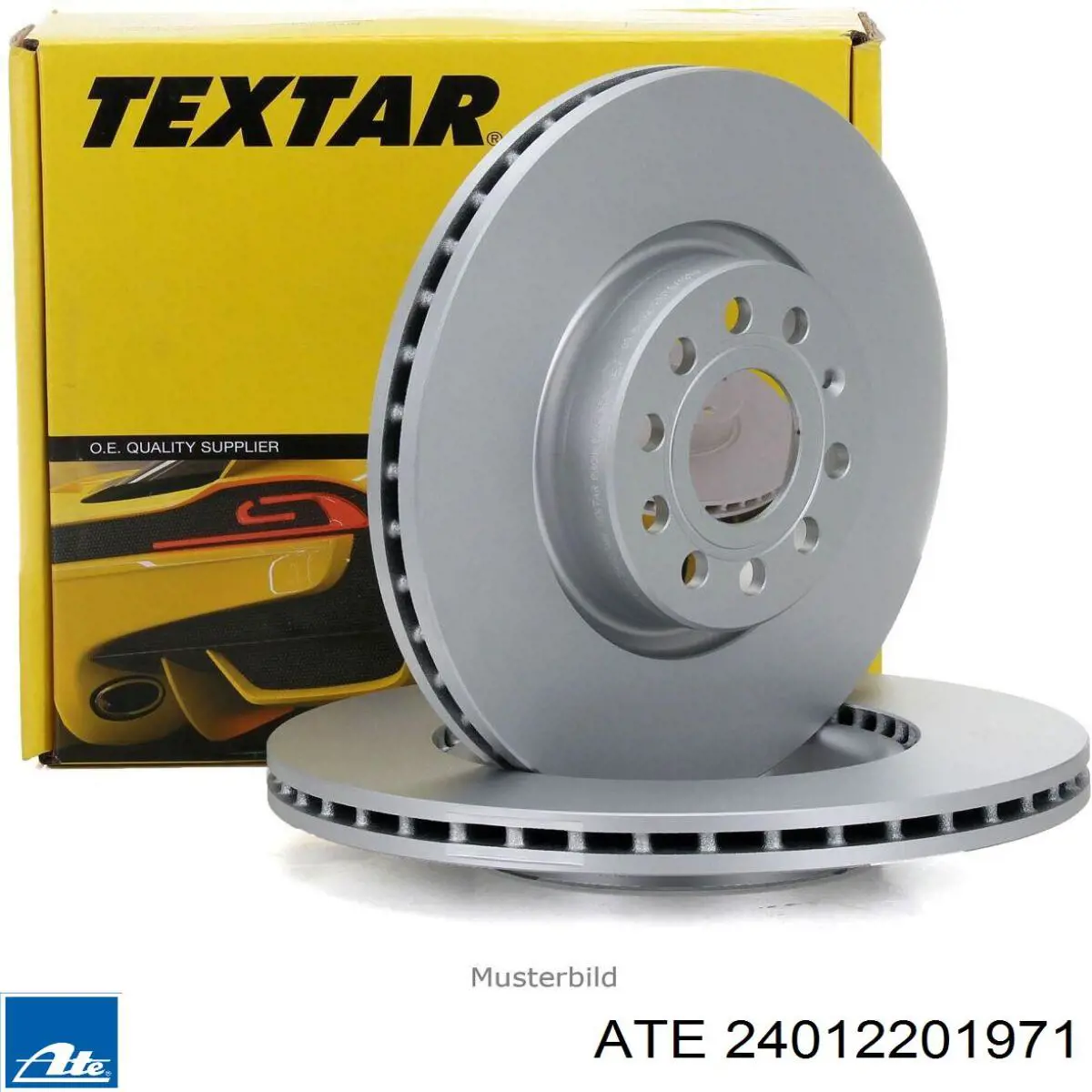 Тормоз дисковый передний ATE 24012201971 цена, от 31.99 USD