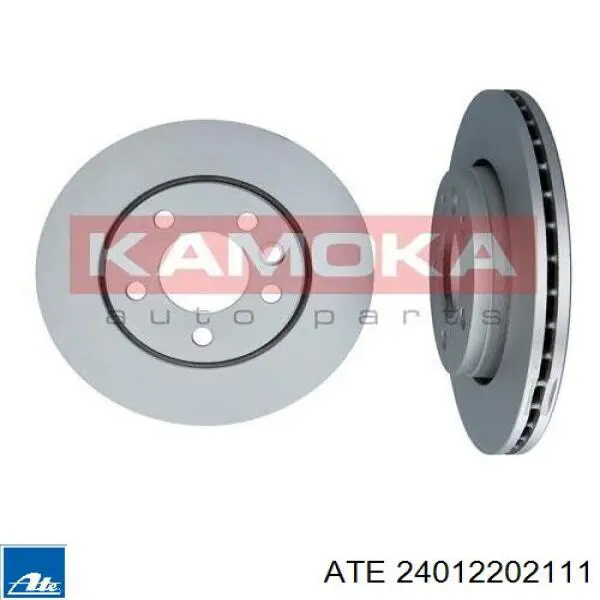 Купить 24012202111 ATE Диск тормозной задний