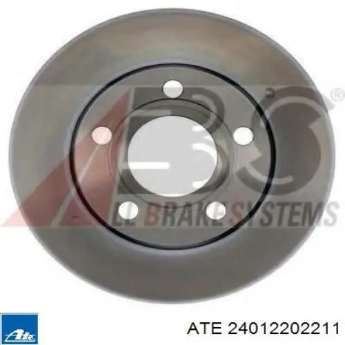 Задний тормозной диск ATE 24012202211 цена, от 42.50 USD