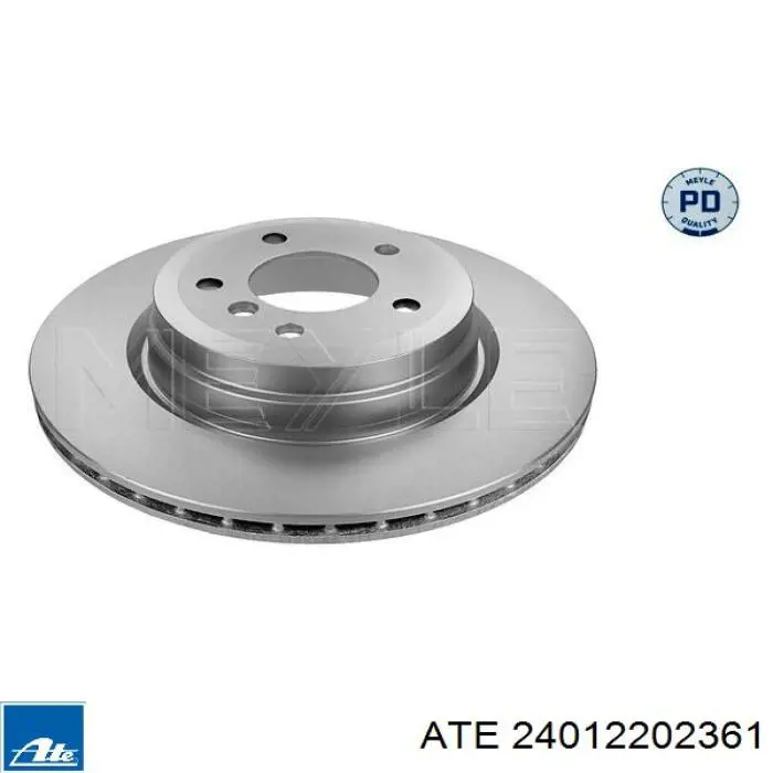 Задний тормозной диск ATE 24012202361 цена, от 85.82 USD
