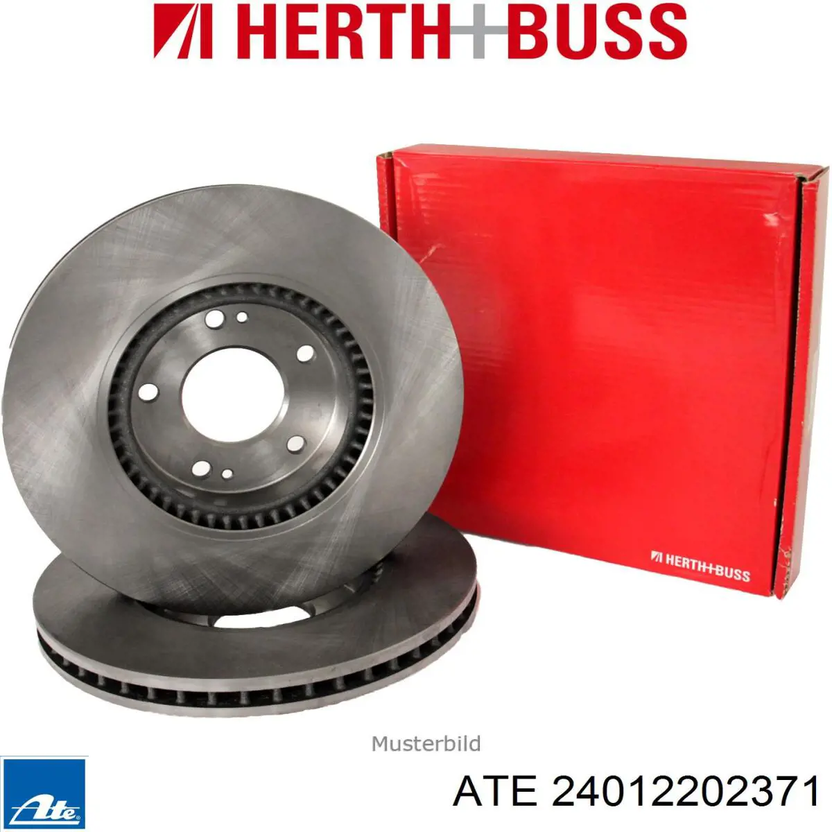 Тормоз дисковый передний ATE 24012202371 цена, от 43.39 USD