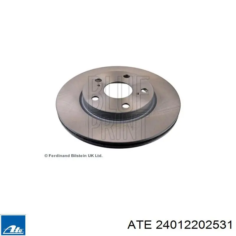 Тормоз дисковый передний ATE 24012202531 цена, от 73.69 USD