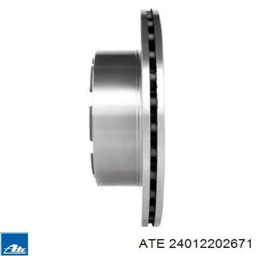 Задний тормозной диск ATE 24012202671 цена, от 44.20 USD