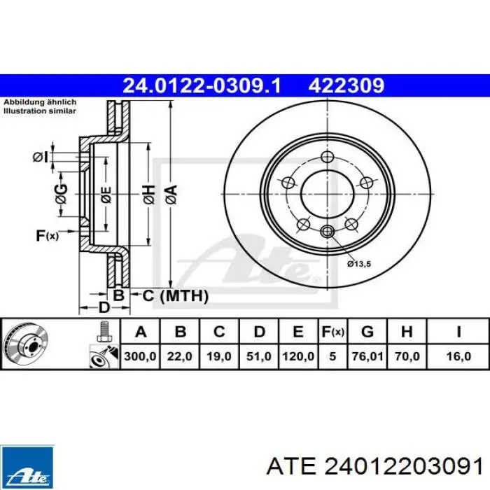 Тормозные диски RT22164GLT1 Rotinger