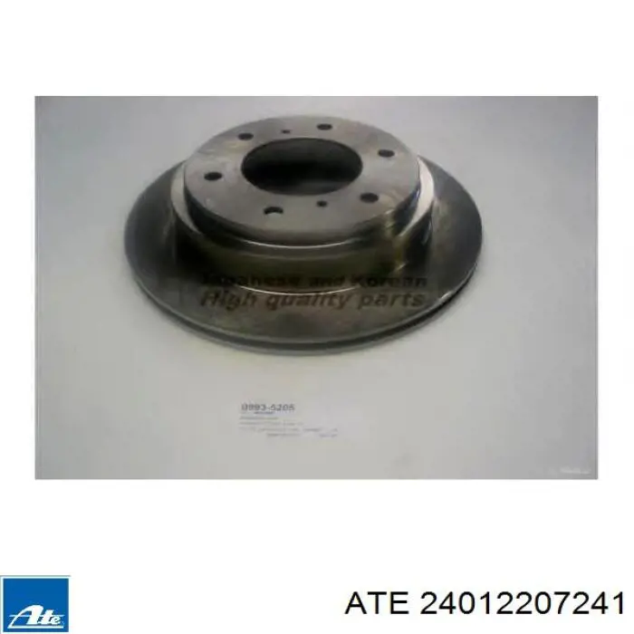 Задний тормозной диск ATE 24012207241 цена, от 39.12 USD