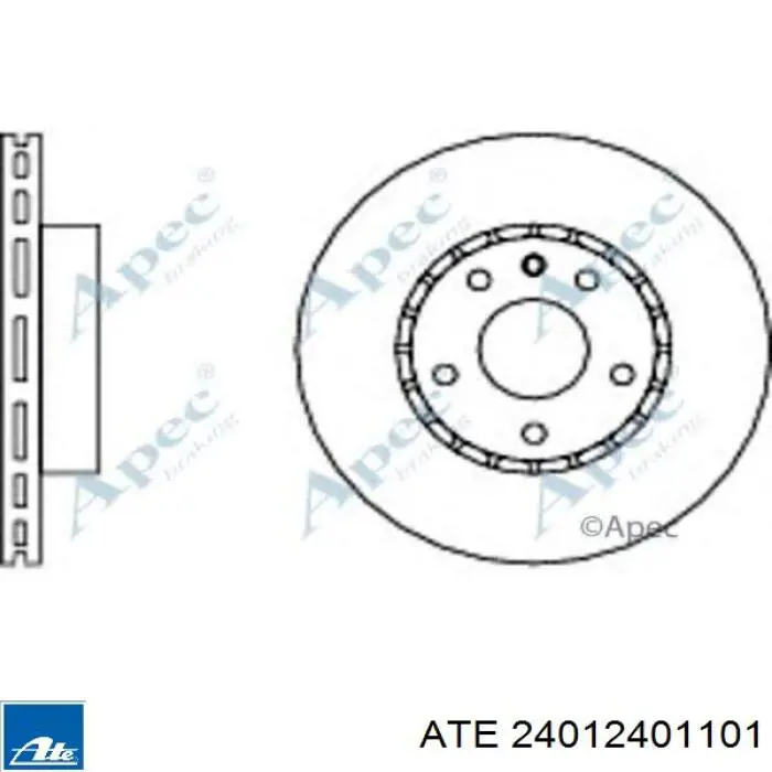 Передние тормозные диски 561405J Jurid/Bendix