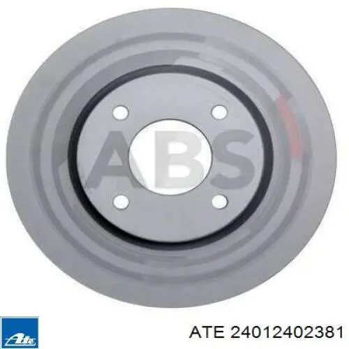 Передний тормозной диск ATE 24012402381