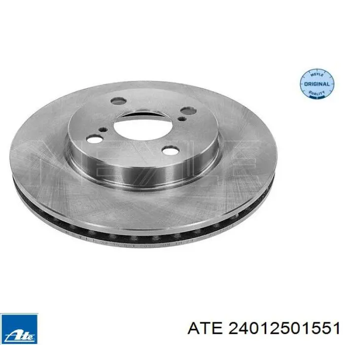 24012501551 ATE диск тормозной передний