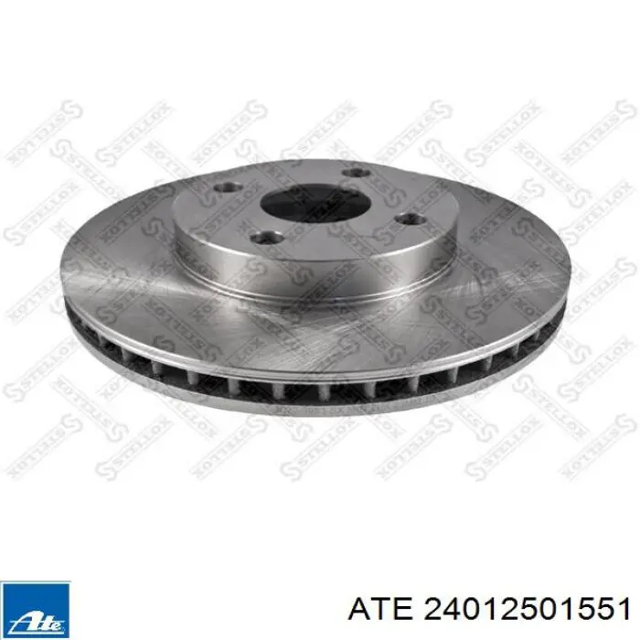 Тормоз дисковый передний ATE 24012501551 цена, от 50.79 USD