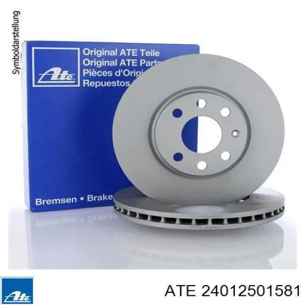 Тормоз дисковый передний ATE 24012501581 цена, от 72.15 USD