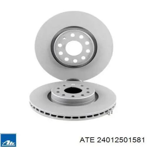 24012501581 ATE Диск тормозной передний