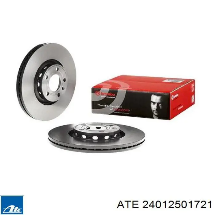 Передние тормозные диски 24012501721 ATE