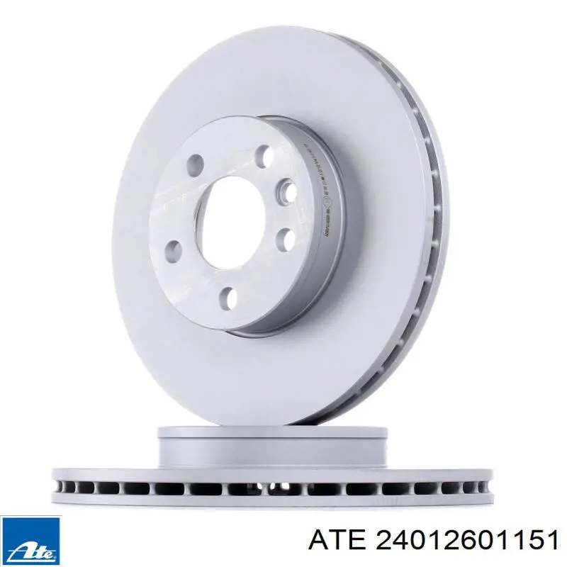 24.0126-0115.1 ATE диск тормозной передний