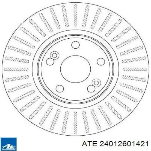 R1037V Samko Диск тормозной передний