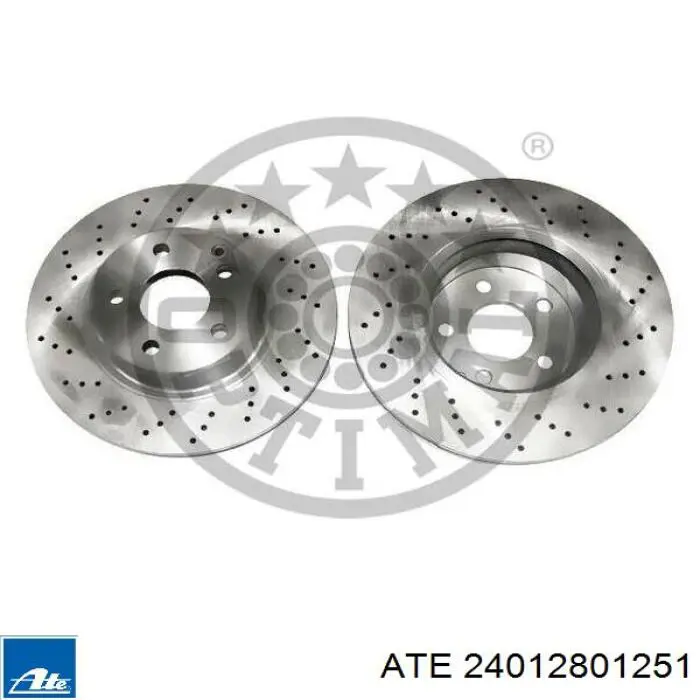 Тормоз дисковый передний ATE 24012801251 цена, от 73.26 USD