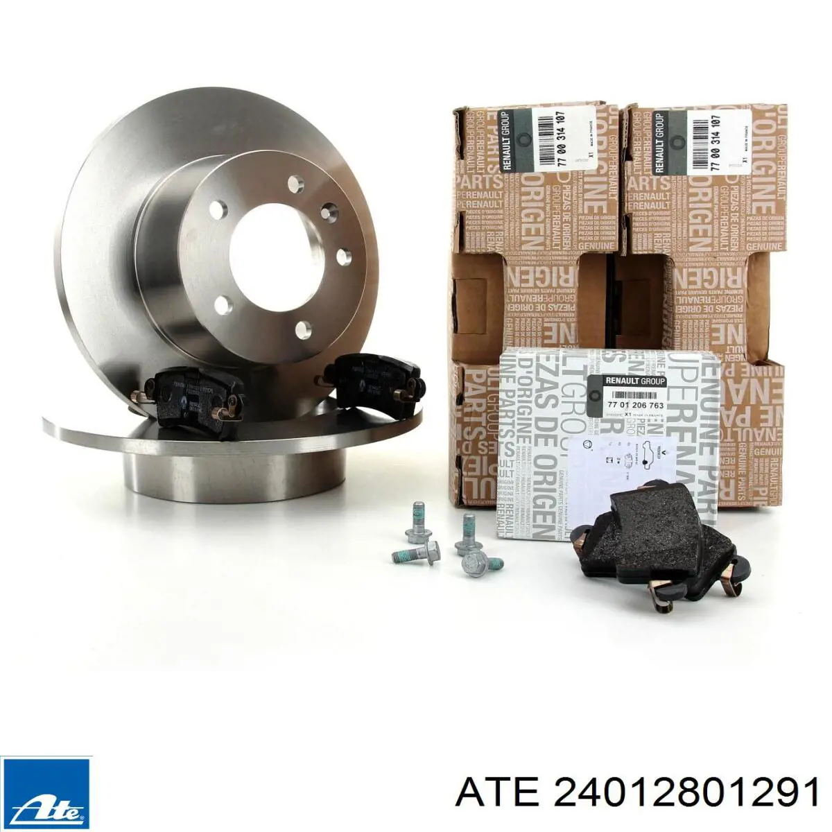 Передний тормозной диск ATE 24012801291