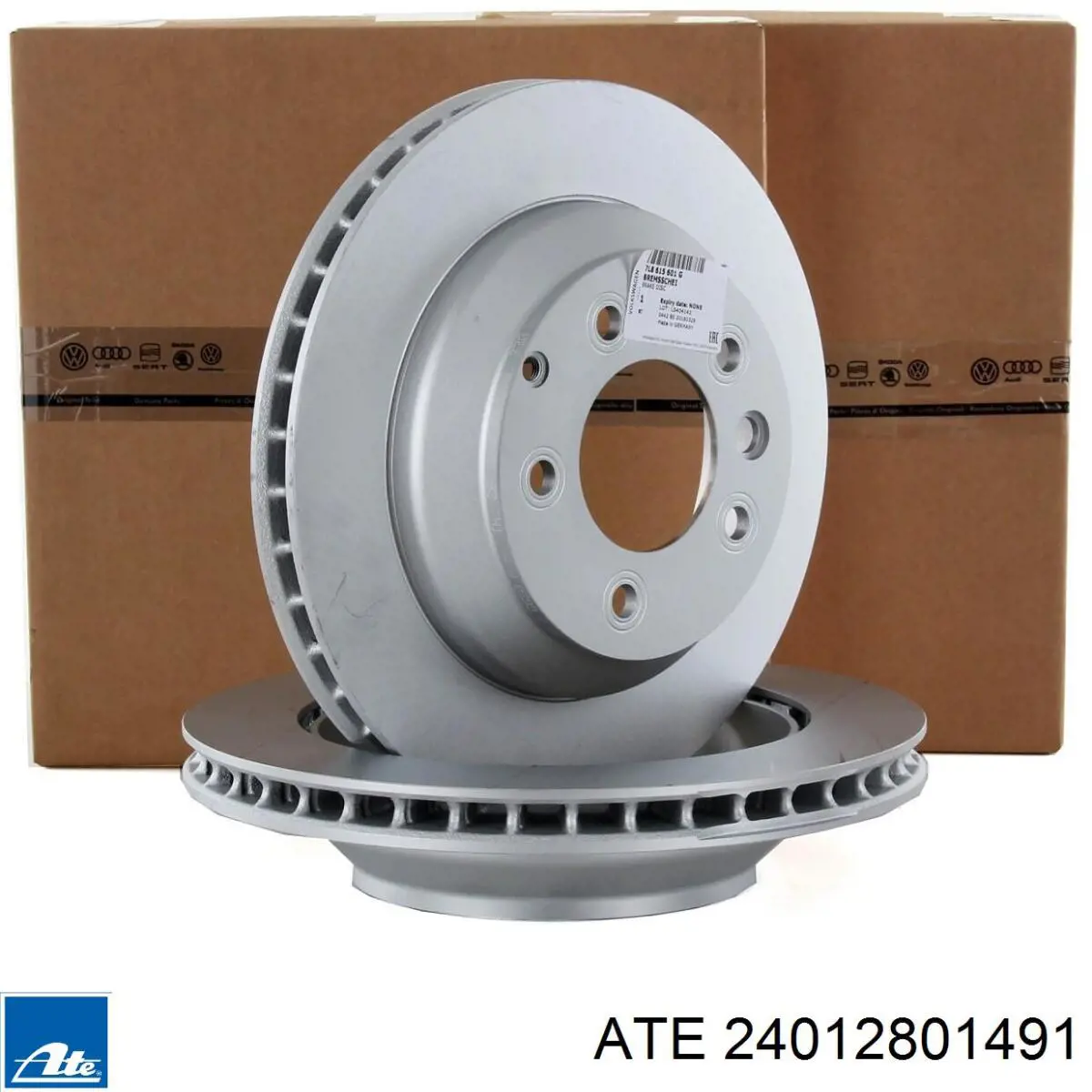 Задний тормозной диск ATE 24012801491 цена, от 113.63 USD
