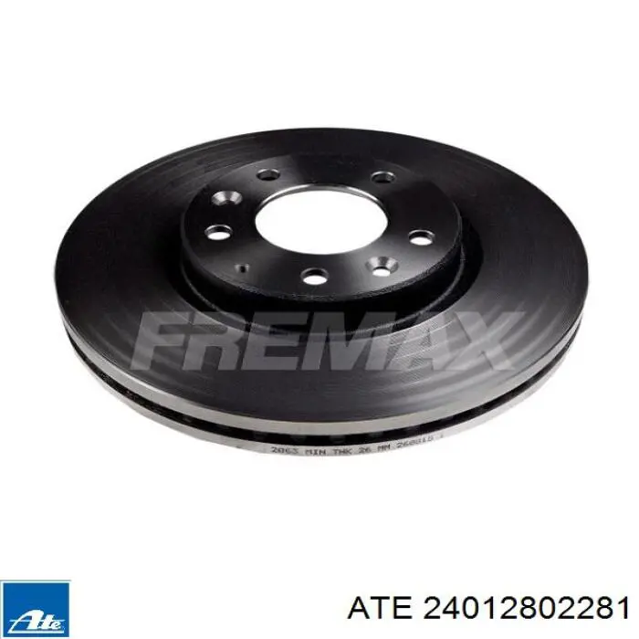 Тормоз дисковый передний ATE 24012802281 цена, от 53.99 USD