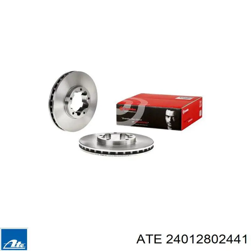 Передний тормозной диск ATE 24012802441