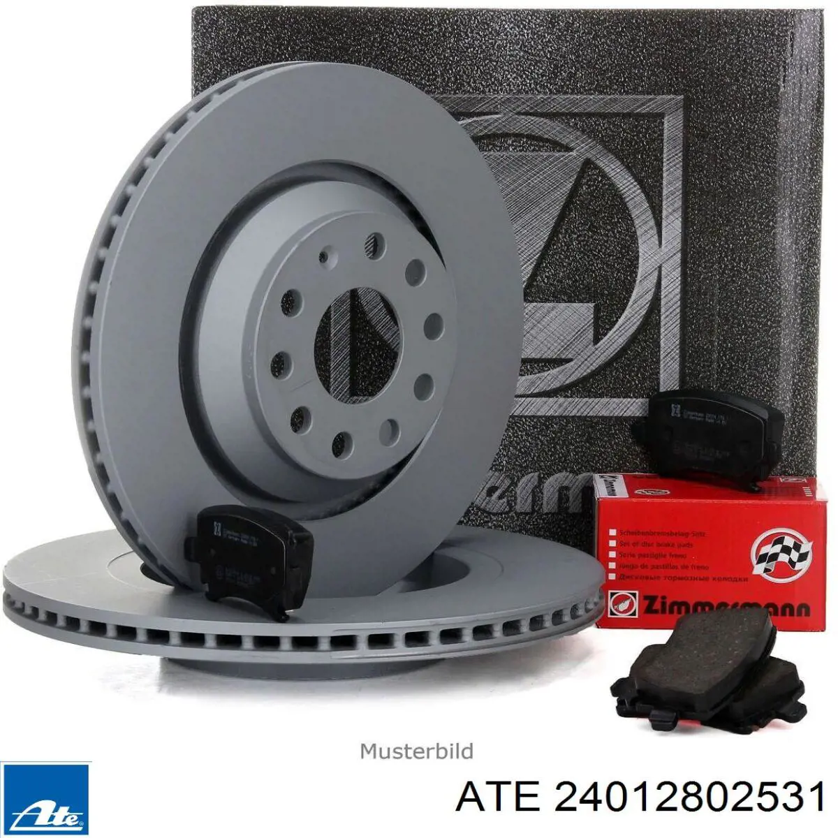 Купить 24012802531 ATE Ротор тормозной